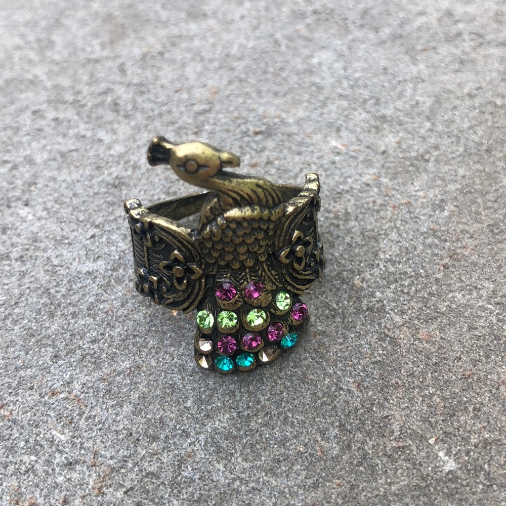 Peacock Ring